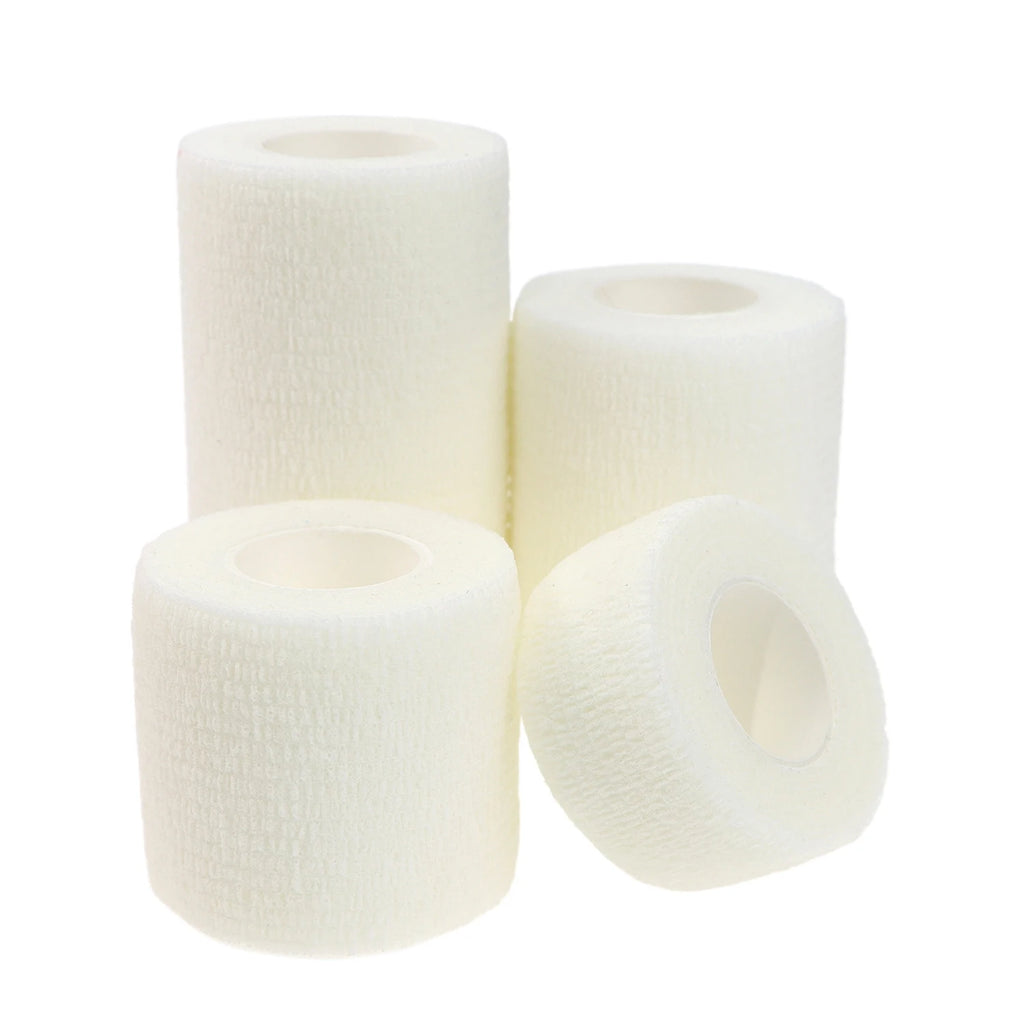 24 Pieces Elastic Bandage Tapes Athletic Tape Elastoplast Sports Recovery Strapping Gym Waterproof Muscle Relief Finger Ankle - Sun Studio