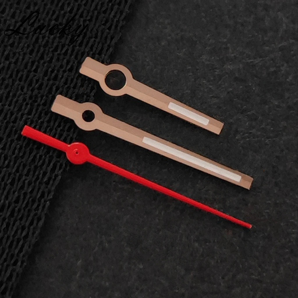 NH35 NH36 High Quality Hands Silver Gun Gold Rose Gold Watch Hands Green Luminous Watches Pointers Fit NH35/NH36/4R/7S Movement - Sun Studio