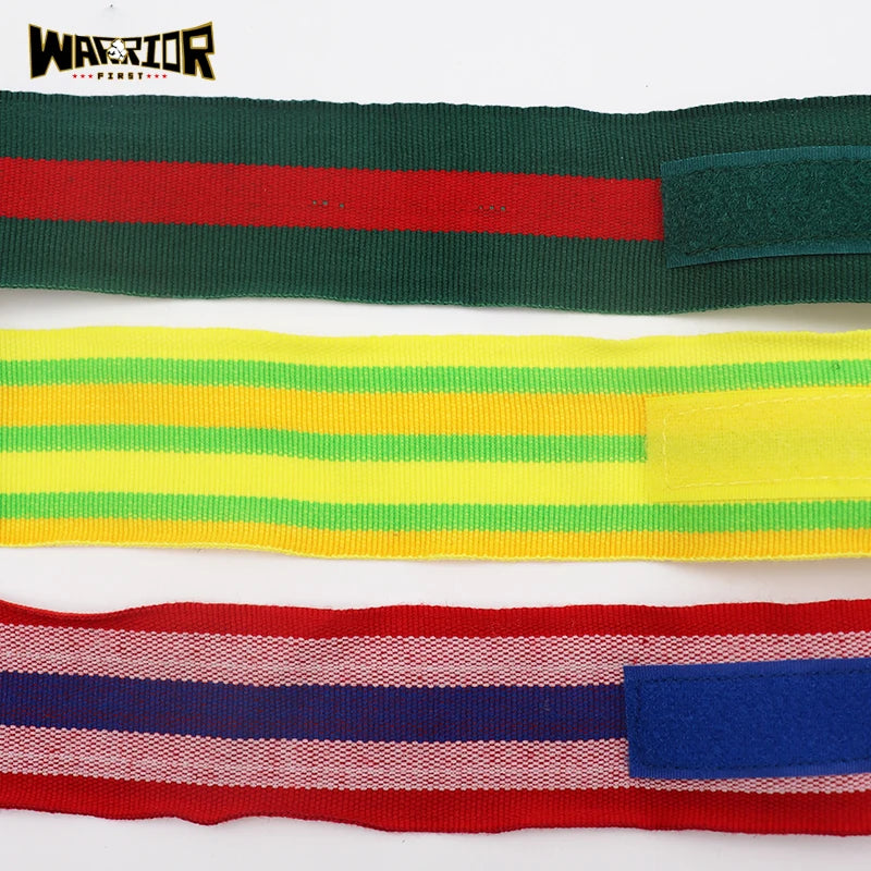 Hot Sale Colorful Stripe Pattern 3M/5M Boxing Hand Wraps MMA Muay Thai Kick Boxing Handwrap For Training Bandage Sport Tape - Sun Studio
