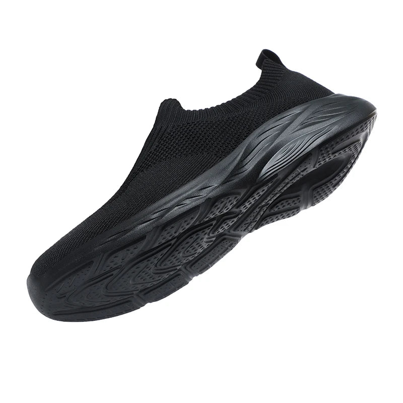 Men Casual Shoes Breathable Sneakers Men Lightweight Walking Running Shoes for Couple Slip on Loafers Zapatillas Hombre Size 48 - Sun Studio