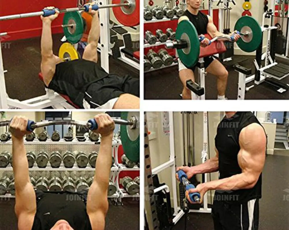 Gym Hand Fat Grips Weight Lifting Dumbbell Workout Equipment Fitness Gloves Weights Bodybuilding Musculation Weight Lifting Grip - Sun Studio