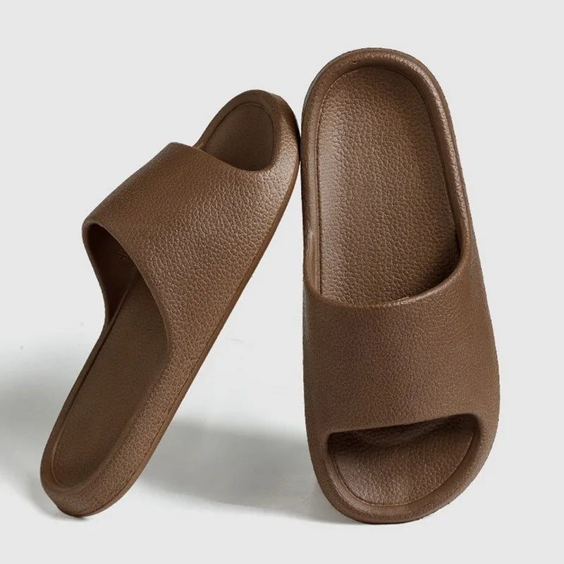 Summer NEW Slippers For Men Women Eva Soft Bottom Slippers Indoor House Slides Flat Sandals Outdoor Beach Shoes Man Flip Flops