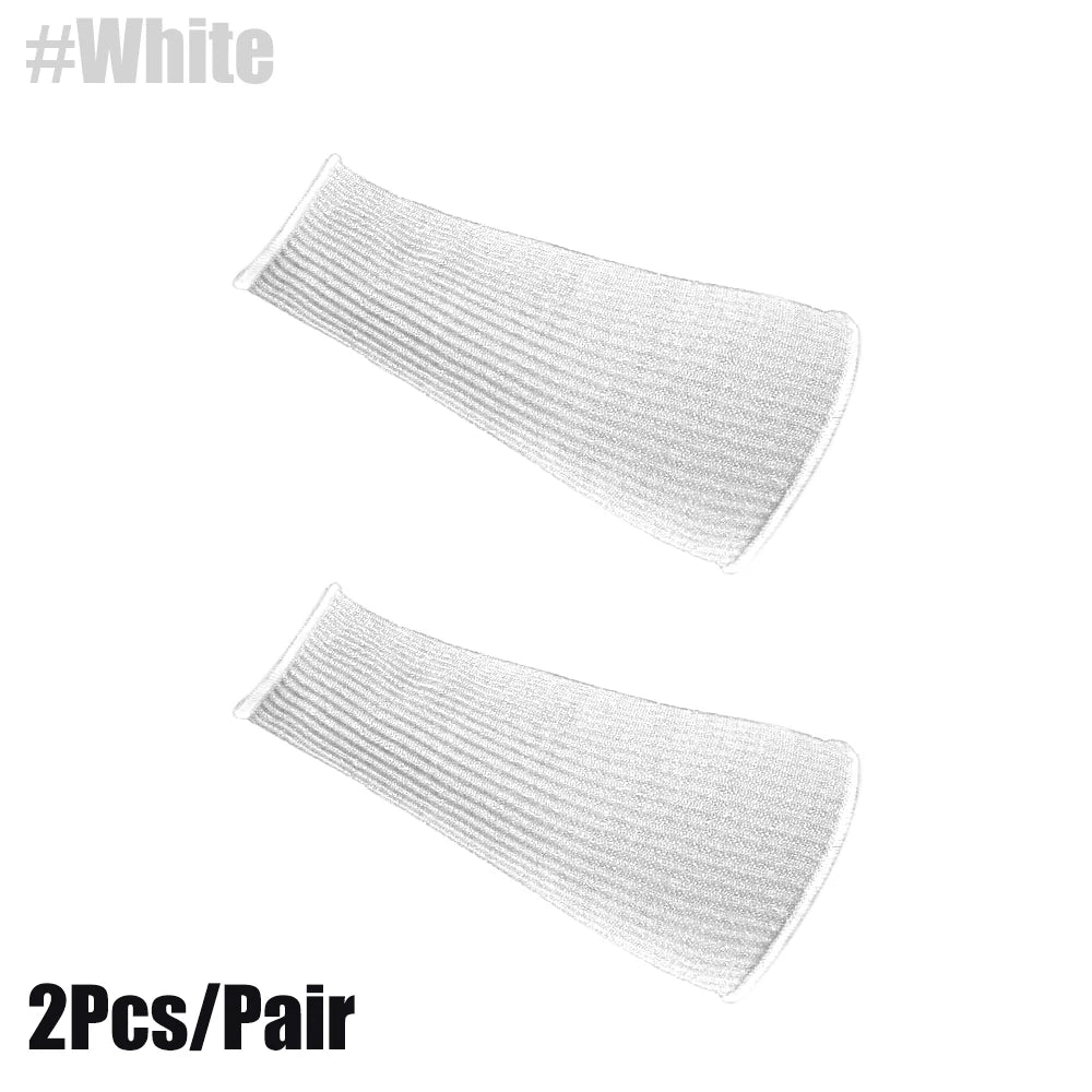 1Pair Level 5 HPPE Cut Arm Sleeve,Cut Resistant Thumb Protector Sleeves,Resistant  Anti-Puncture Work Protection Arm Sleeve - Sun Studio