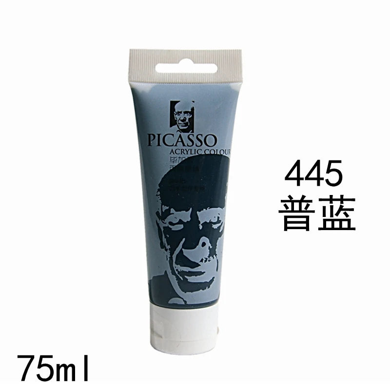 75ml Acrylic Paint Non Toxic Non Fading,Rich Pigments for Painters, Adults for Canvas Wood Clay Fabric Ceramic Craft Supplies