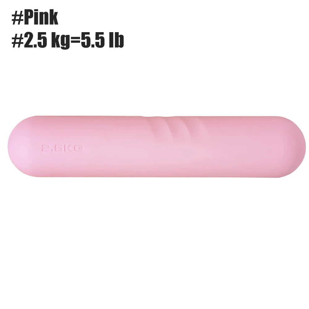 1Pcs Dumbbell Hand Weight Bars,1/1.5/2/2.5kg Dumbbells for Walking,Workout,Pilates,Strength Training, Gym,RunningYoga,Dance - Sun Studio