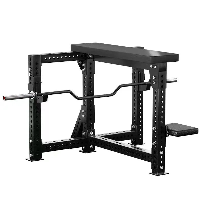 Fitness Equipment Strength Row Bench Arm Hard Pull Gym Trainer Rowing Benches Lying Barbell Row - Sun Studio