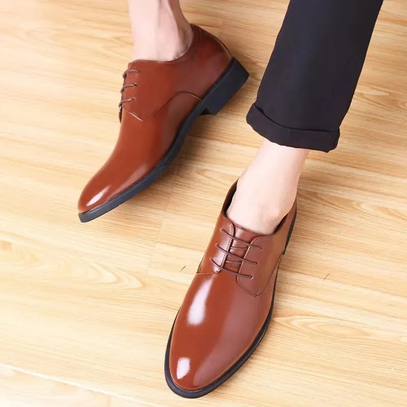 Men Casual Loafers Comfortable Lightweigh Walking Footwear Moccasins Breathable Slip on Male Leather Shoes Zapatos Hombre Male - Sun Studio