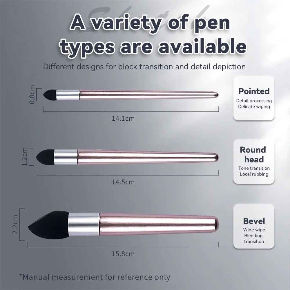 Sketch Pen Brush Artist Blending Pen Washable Rubbing Sponge Wipe Clean Tool Set Reusable Drawing Processing Rendering Eraser - Sun Studio