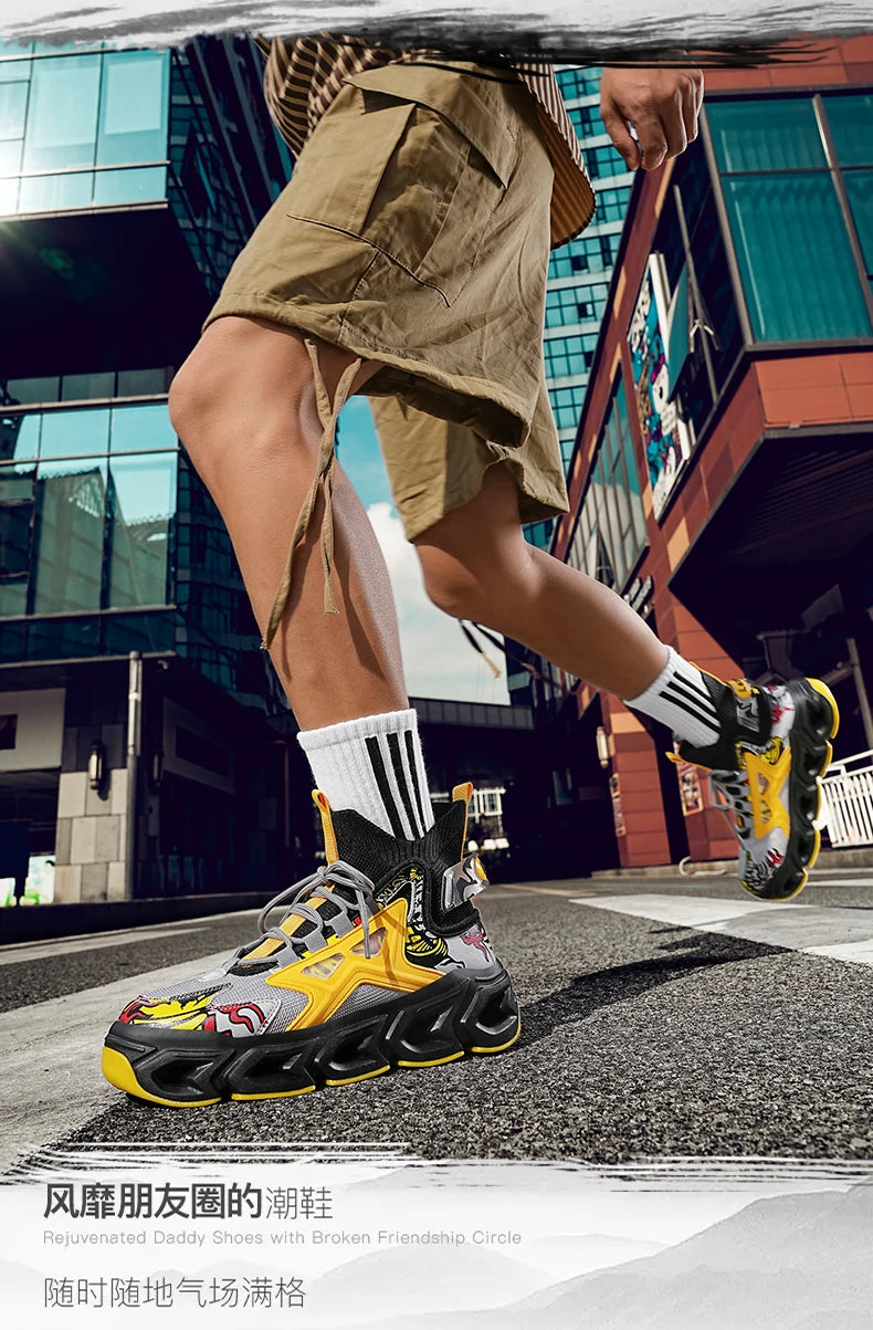 Shoes men Sneakers Male casual Mens Shoes tenis Luxury shoes Trainer Race Breathable Shoes fashion running Shoes for women - Sun Studio