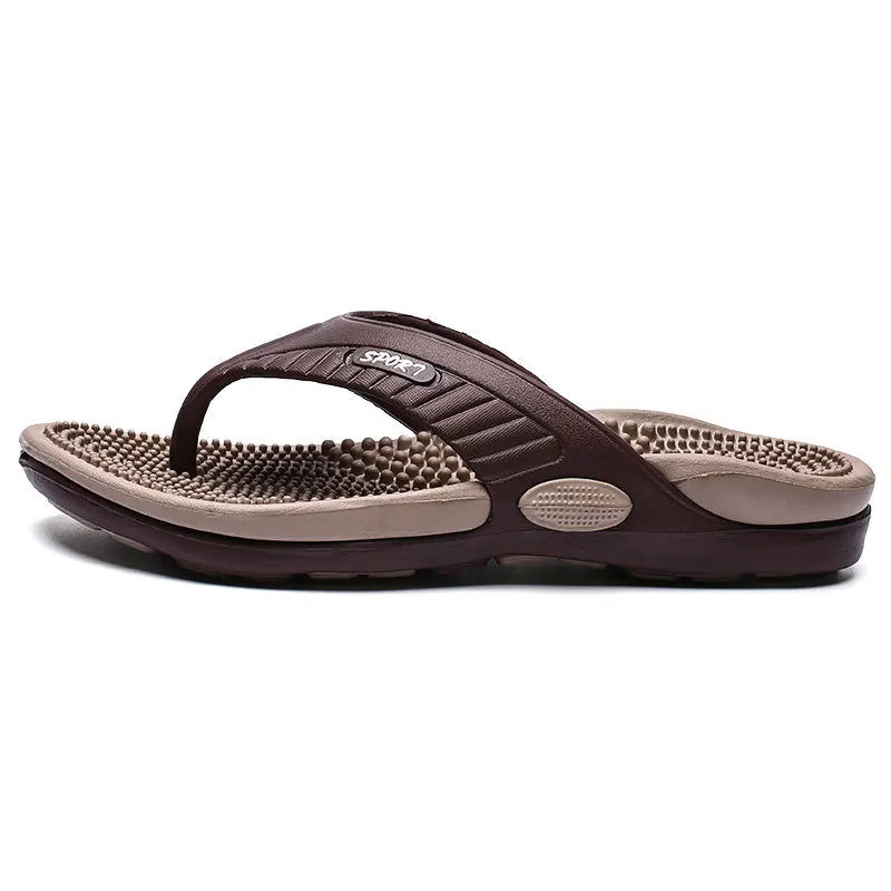 Vanmie Summer Slippers Men Massage Beach Flip Flops Men Slippers 2024 Casual Anti-slip Beach Slippers for Men Fashion Flip-flops - Sun Studio