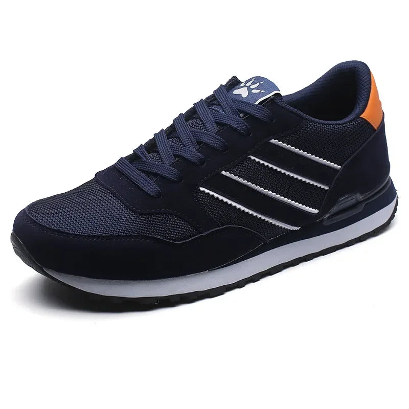 Brand Sneakers Men Outdoor Running Shoes High Quality Lace-Up Men Casual Shoes Fashion Comfortable Walking Shoes Tenis Hombres