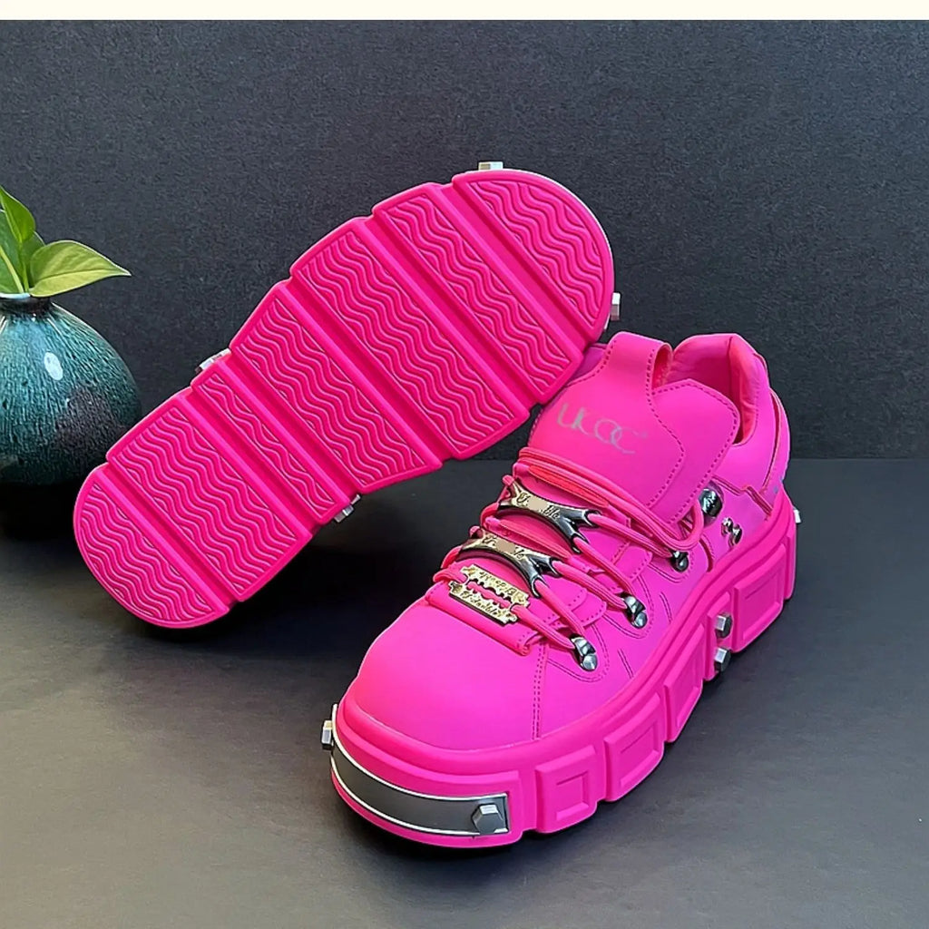 Spring and Autumn New Quality Men's Shoes Thick soled Height Increasing Casual Shoes Mountaineering Travel Outdoor Sports Shoes - Sun Studio