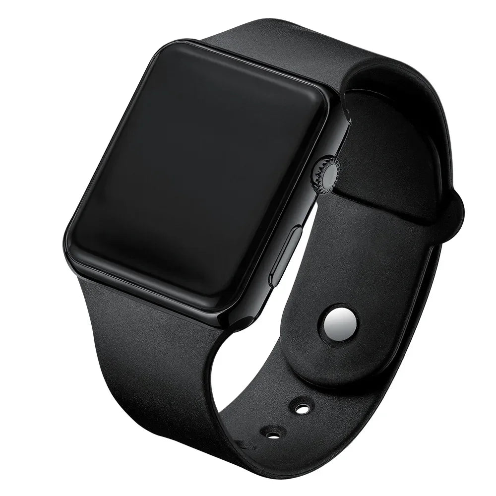 Digital Watches Men Women Electronic Square LED Sport Wristwatch Fashion Casual Simple Silicone Female Clock Reloj Para Mujer - Sun Studio