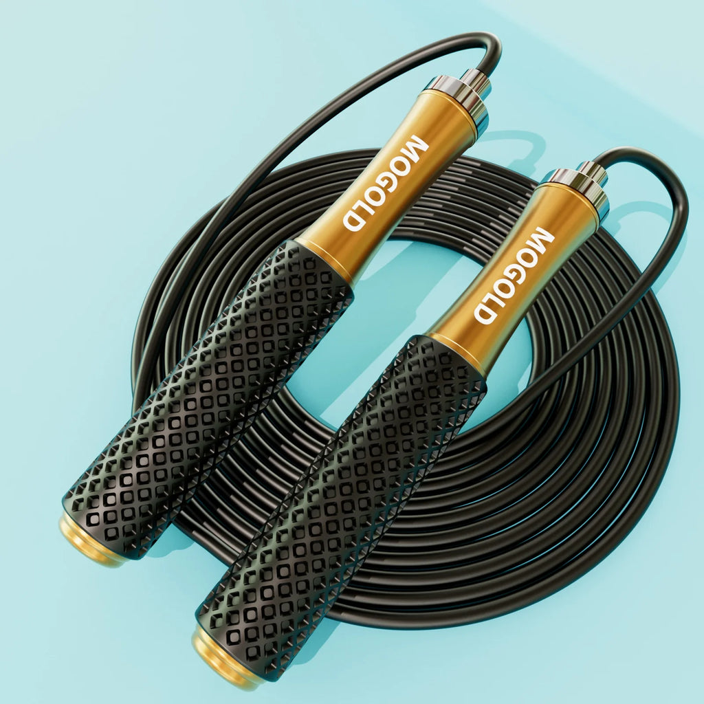 Children Bearing Jump Rope, Aluminum Alloy Handle, Smooth Rotation, Adjustable, Suitable for Speed, Aerobic Exercise, Fitness - Sun Studio