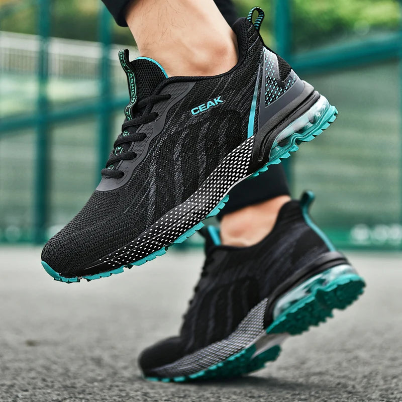 2025 Men's Casual Trainers Shoes Fashionable Sports Comfortable and Breathable Running Shoes Large Size 48 High Top Board Shoes - Sun Studio