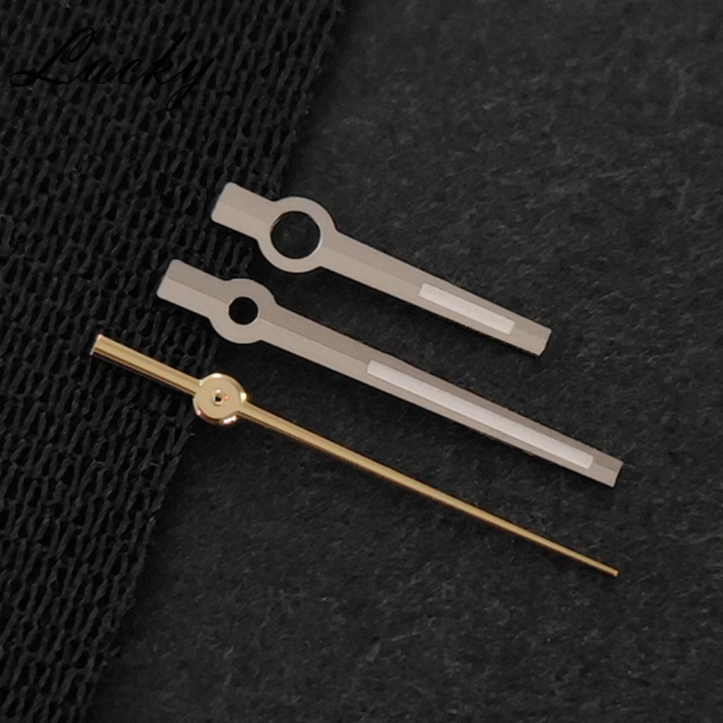 NH35 NH36 High Quality Hands Silver Gun Gold Rose Gold Watch Hands Green Luminous Watches Pointers Fit NH35/NH36/4R/7S Movement - Sun Studio