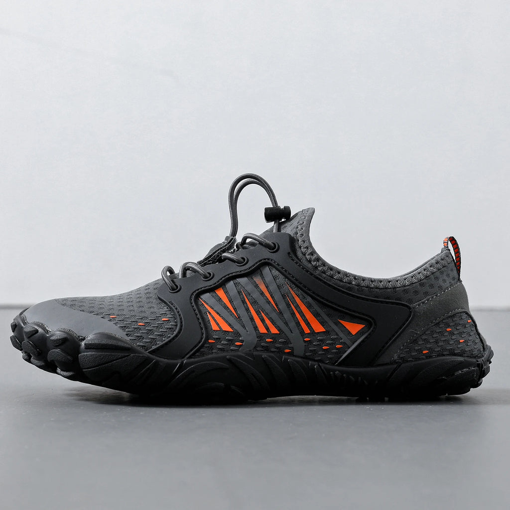 Wide Barefoot Shoes for Womens Mens Outdoor Running Zero Drop Casual Sneaker Minimalist Shoes - Sun Studio