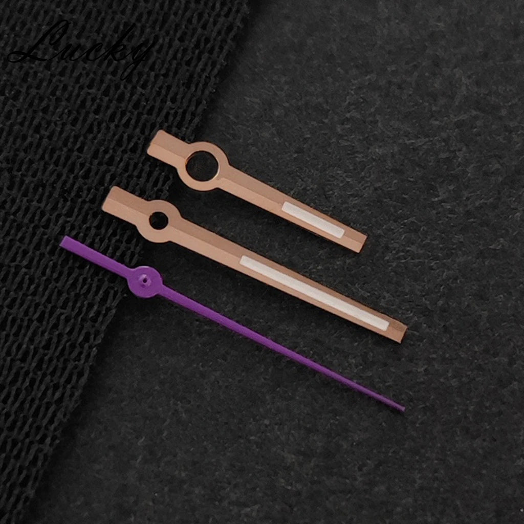 NH35 NH36 High Quality Hands Silver Gun Gold Rose Gold Watch Hands Green Luminous Watches Pointers Fit NH35/NH36/4R/7S Movement