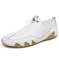 Size 38-47 Men Sneakers Leisure Comfortable Walking Genuine Leather Shoes Sports Outdoor Footwear Loafers Male Trainers 2021