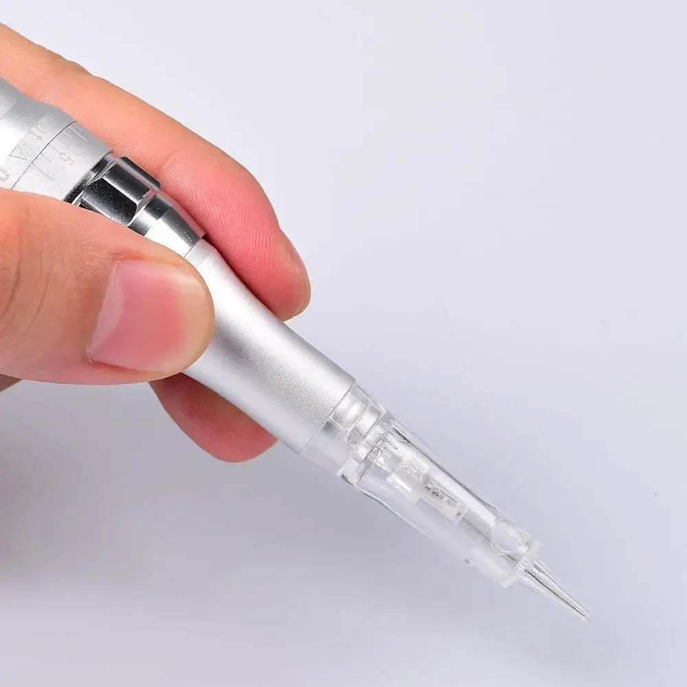 10PCS Derma Pen Bayonet Cartridge Replacement Needles Tattoo Eyebrow Lip Needles For MYM M7 N2 A1 A6 Nano Permanent Makeup Tools - Sun Studio