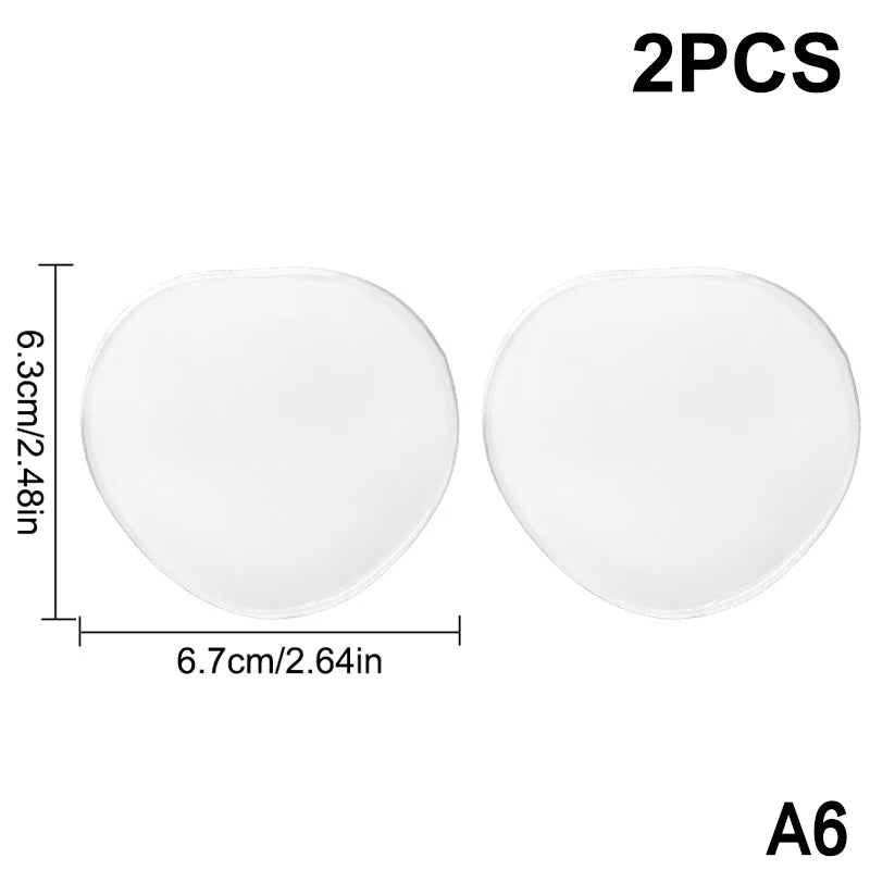 2/8pcs Ankle Gel Pads Sports Ankle Support Cushion And Protection For Ice Skating, Hockey, Roller Skating, Hiking, Riding, Ski - Sun Studio