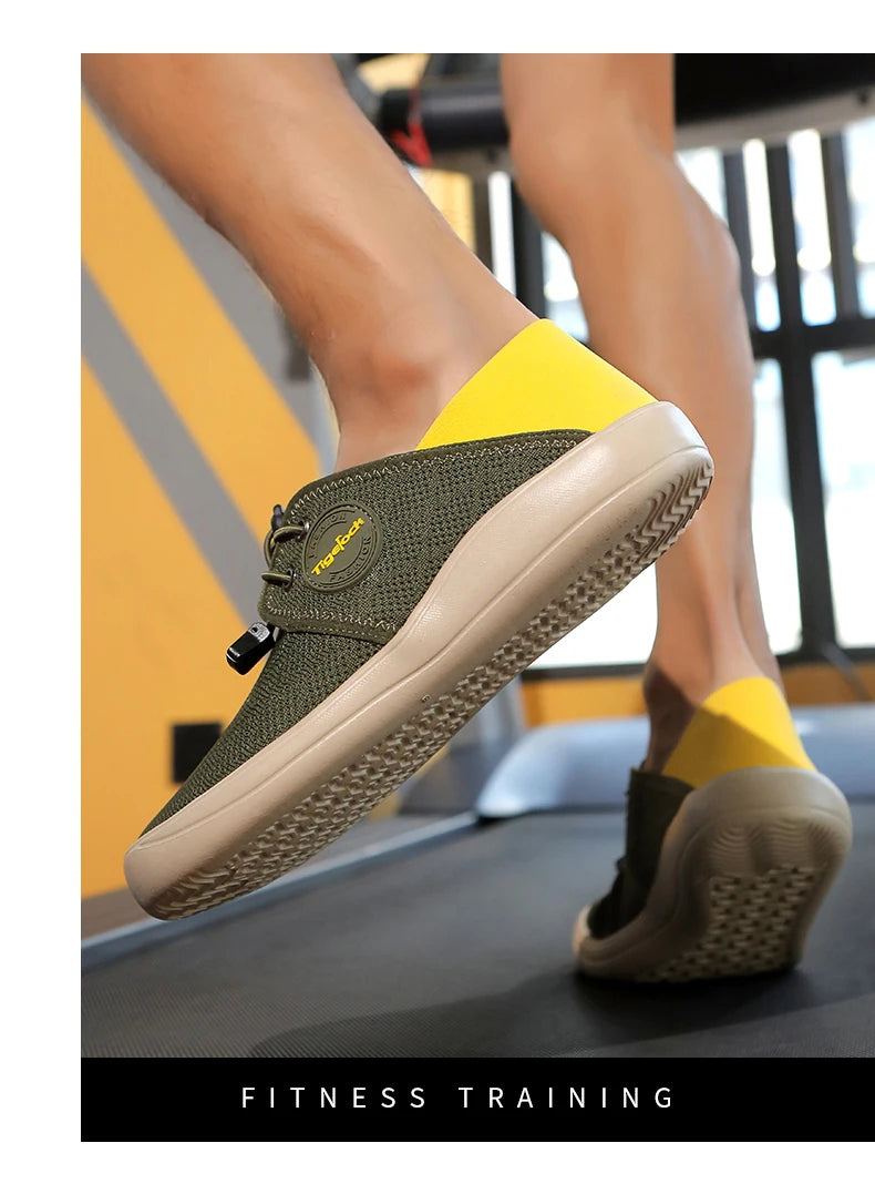 Hot Summer Mesh Men's Shoes Fashion Breathable Men Casual Shoes Handmade Flat Wading Shoes Outdoor Men Sneakers Big Size 38-46 - Sun Studio