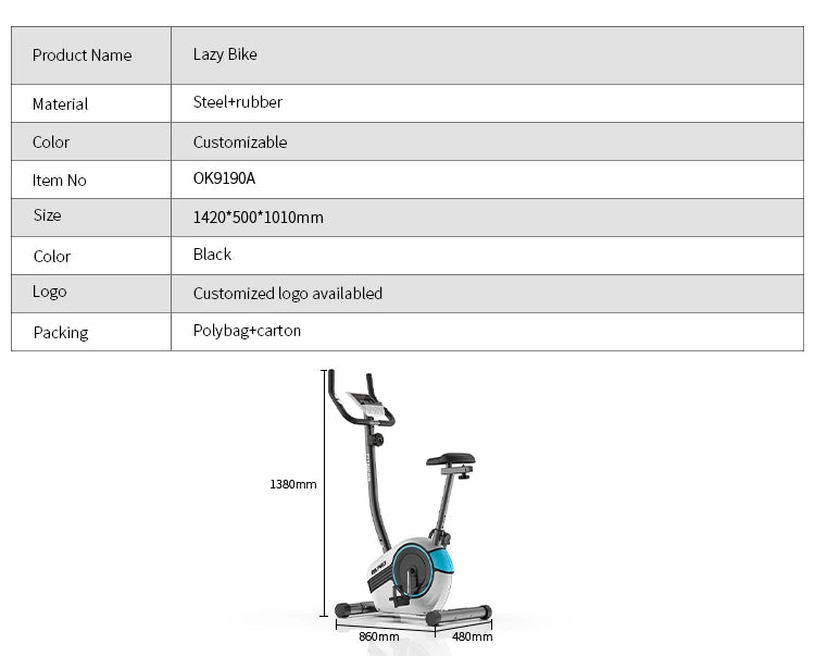 Gym Workout Indoor Exercise Spin Training Upright Bike - Sun Studio