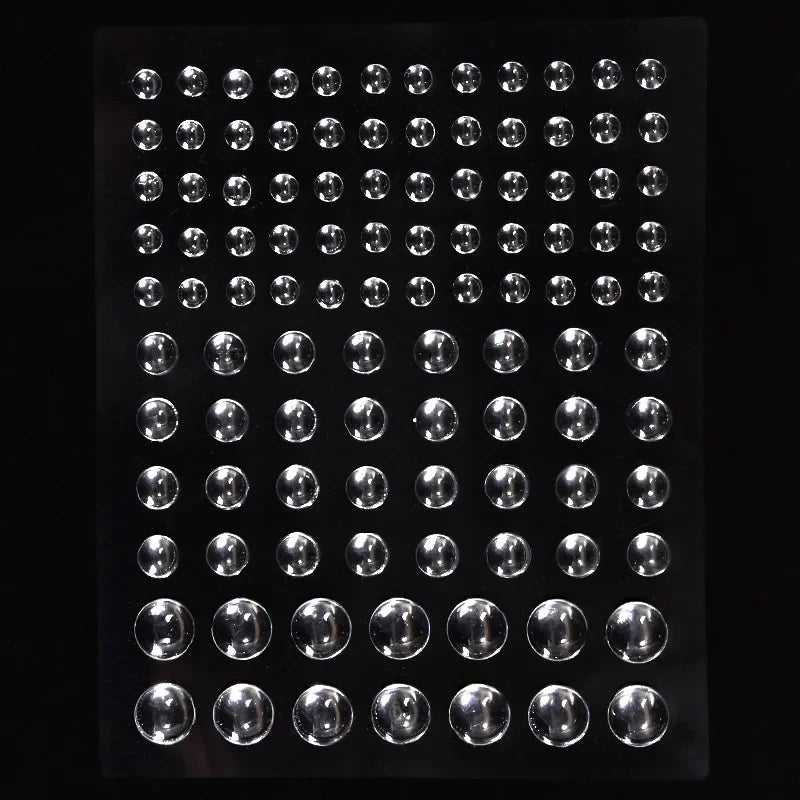 1 Pc Disposable Tattoo Stickers Face Jewelry Color Crystal Diamond DIY Eyes Face Body Waterproof Makeup Decorations Rhinestones