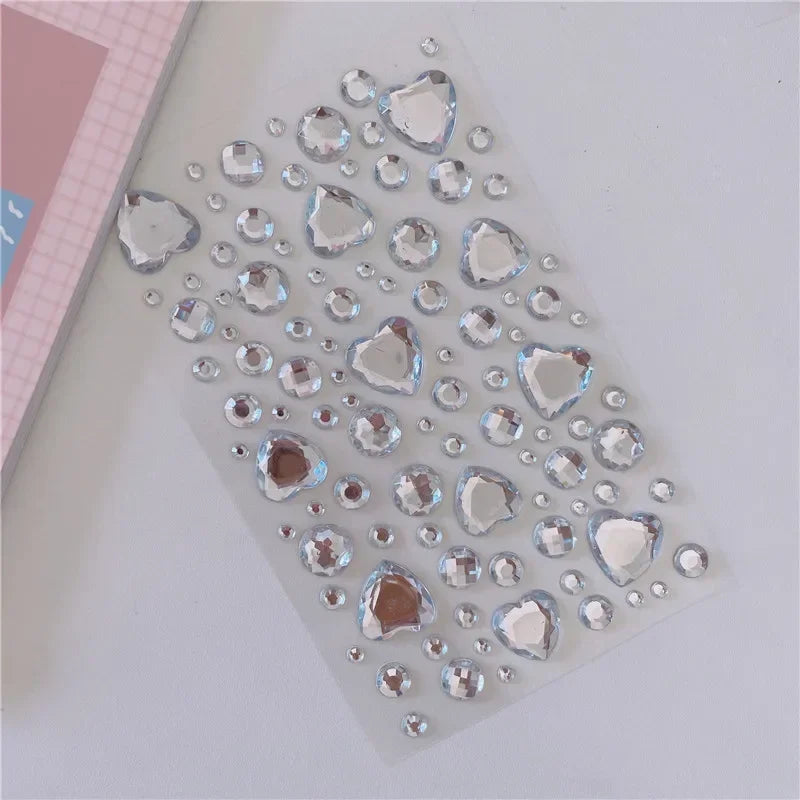 Glitzer Gesicht Aufkleber für Kinder Strasssteine für Augen Gesicht Diamanten Helle Aufkleber Festival Makeup Juwelen Aufkleber ZS006