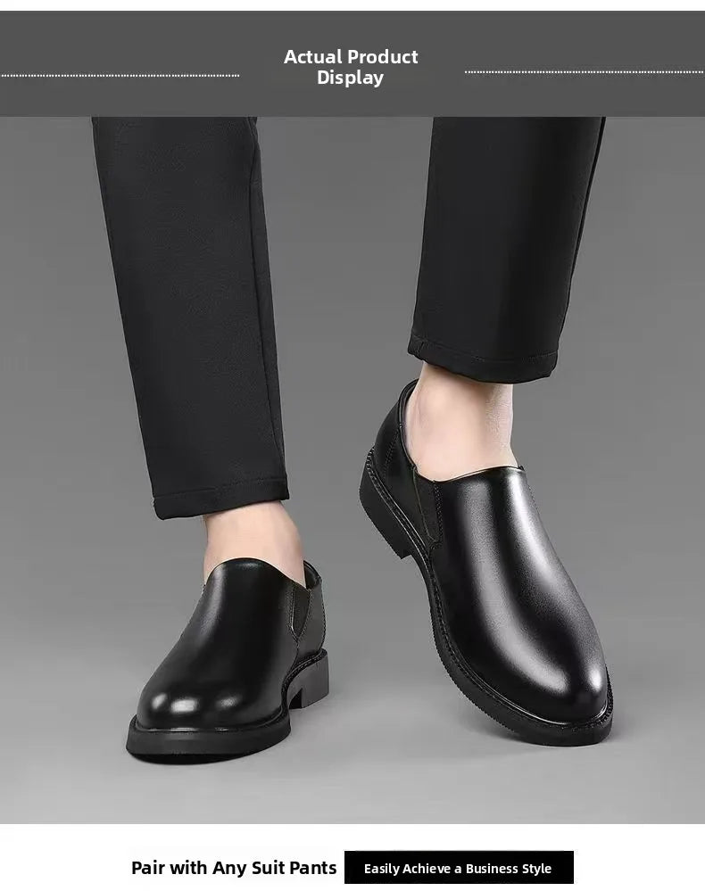 First-Class Military Leather Shoes Casual Business Men's Soft Bottom Shoes All Cowhide Special Offer Clearance Sale - Sun Studio