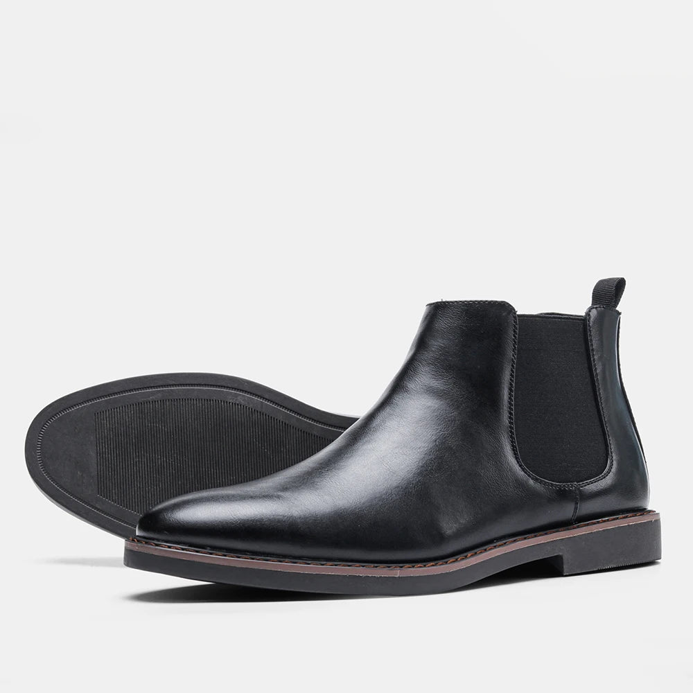 40~46 Men Chelsea Boots Brand Retro Comfortable Fashion Men Boots - Sun Studio