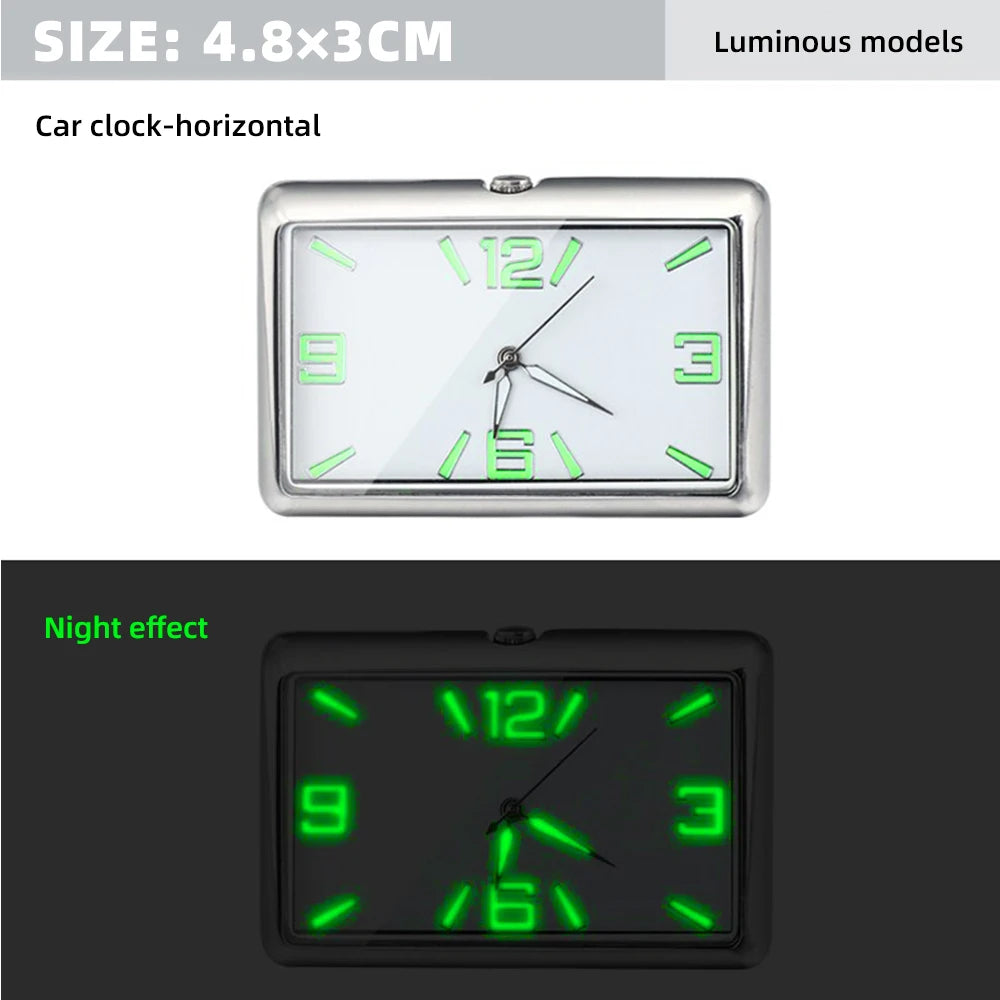 Automobile Quartz Clocks Watch Car Decoration Ornaments Vehicle Zinc Alloy Material Fashion Premium Auto Fashion Watches - Sun Studio