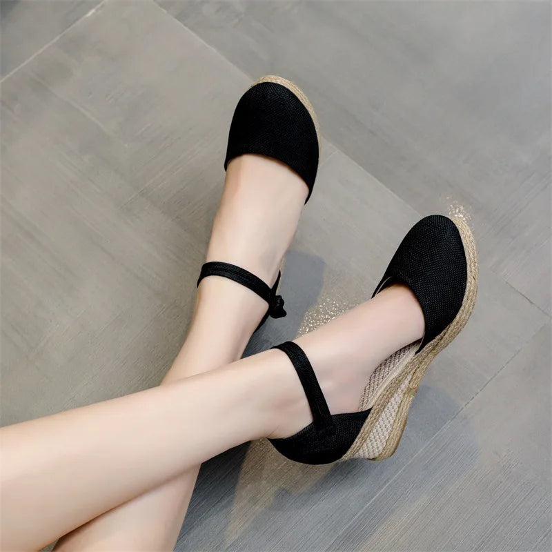 Woman Sandals Summer 2023 New In Ladies Comfort Casual Shoes Party Sandals Footwear Zapatillas Mujer Verano - Sun Studio