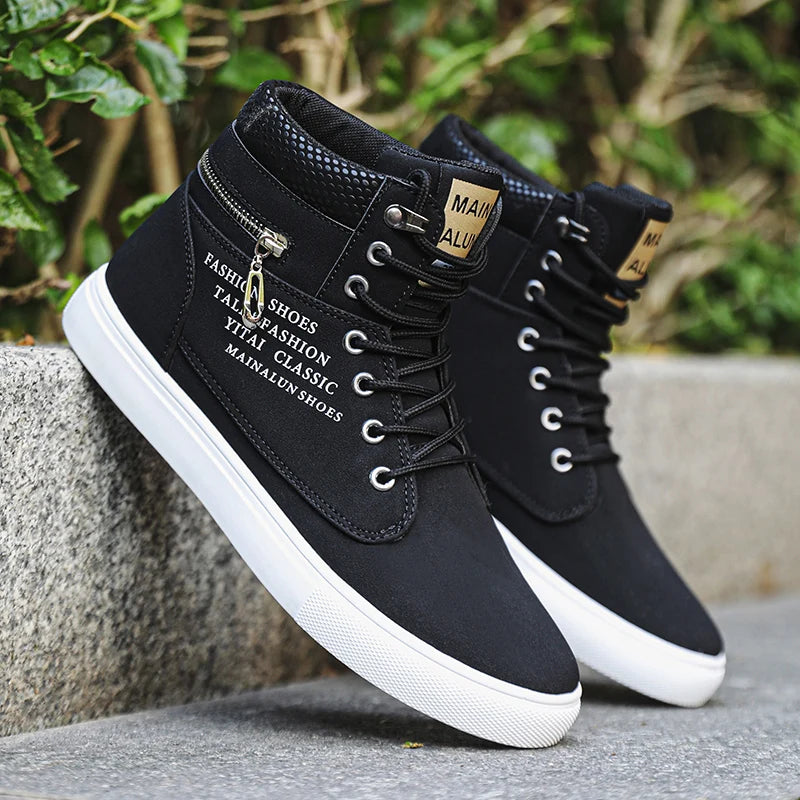 Men's sports and casual shoes, suitable for daily wear, office, semi formal - cold weather shoes, outdoor walks, fashionable sho - Sun Studio