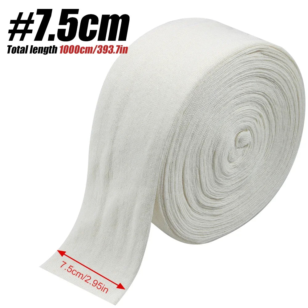 1 PCS Tubular Bandage for Legs and Knees, Reusable Elastic Bandage Sleeve, Tubular Compression Bandage Roll for Ankles & Elbows - Sun Studio