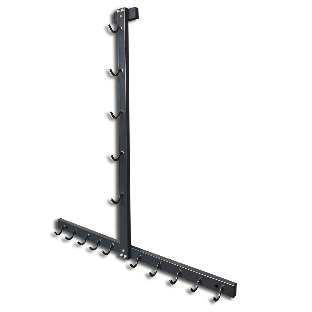 Gym Fitness LAT Pull Down Bar,Storage Rack,Heavy Duty,A-Frame Stand,Support Base for LAT Pulldown Attachments,LAT Bar - Sun Studio