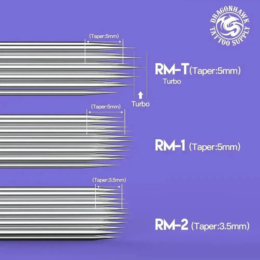 20pcs Mast Pro Tattoo Cartridge Needles RM /M Round Magnum Disposable Permanent Makeup SMP Cartridge Tattoo Needles  Accessories - Sun Studio
