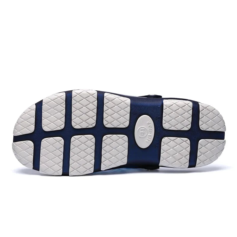 Fashion Slippers Casual Sandals Breathable Non-slip Comfortable Beach Shoes High Quality Home Slippers Outdoor Walking Male Shoe - Sun Studio
