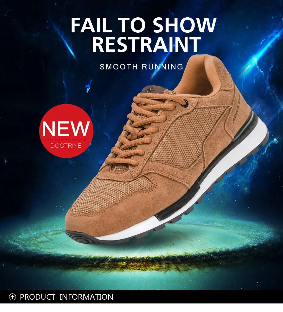 BONA 2022 New Designers Suede Casual Shoes Men Sneakers Outdoor Walking Shoes Man Comfortable Shoes Walking Footwear Mansculino - Sun Studio