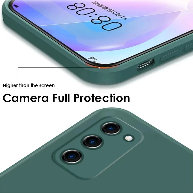 For Samsung Galaxy A06 Case Samsung A06 Cover Soft Liquid Silicone Bumper Shield Protective Phone Cases For Samsung A06 Funda - Sun Studio