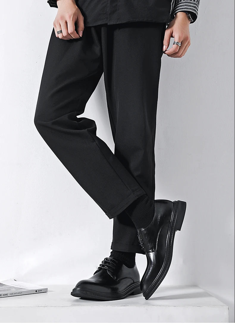 2024 Italian Dress Shoes Men Wedding Party Shoes High Quality Casual Loafer Male Designer Flat Shoes Zapatos Hombre Plus Size 47 - Sun Studio