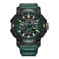 LIGE Fashion Digital Watches For Men Top Brand Luxury Military Waterproof Watch Men Casual Sport Dual Display Watch Montre Homme - Sun Studio