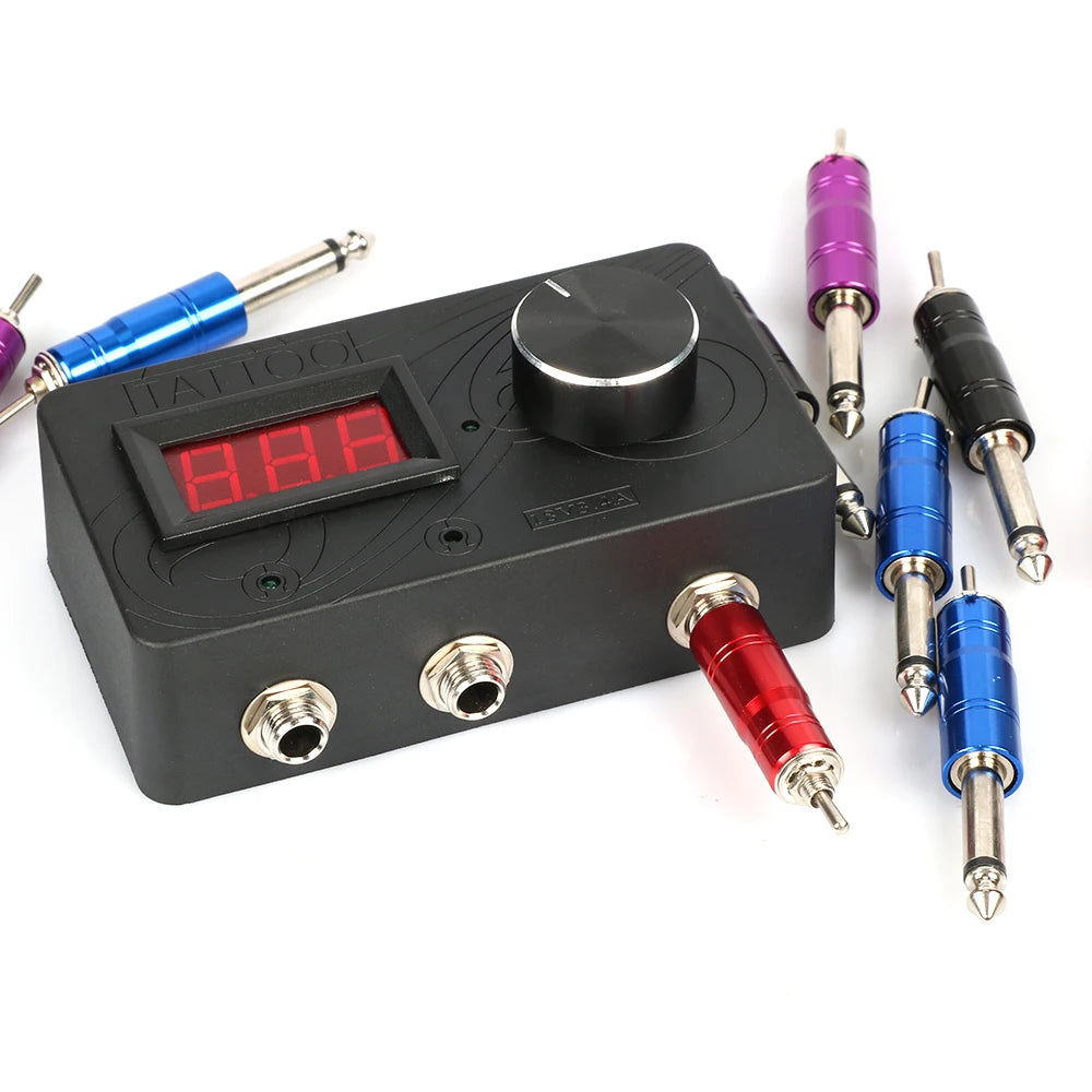 1PCS Wireless Switch Plug ForTattoo Machine Power Supply Foot Pedal Automatic Variable  Tattoo Power Switch Supplies - Sun Studio