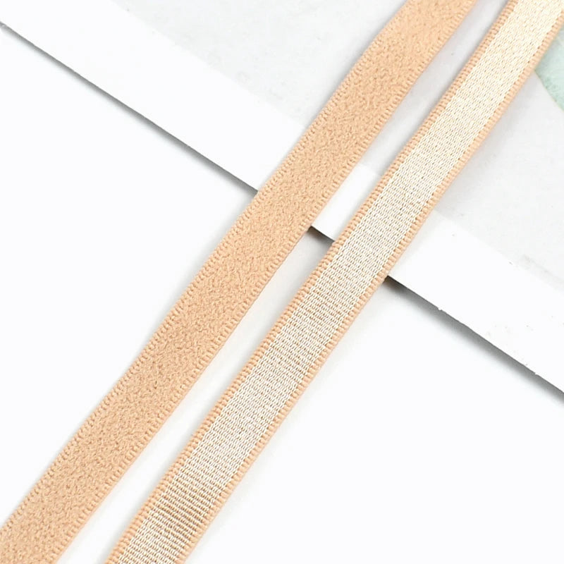 5/10/20Meters Meetee 10mm Soft Elastic Band for Swimsuit Belts Shoulder Strap Underwear Bra Notebook Tape DIY Sewing Accessories - Sun Studio