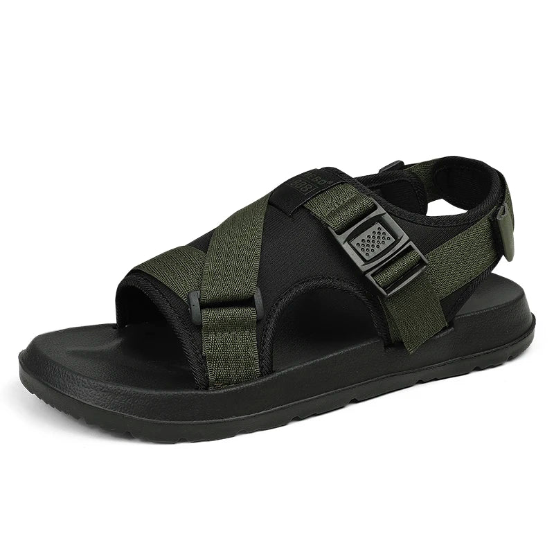 Casual Versatile Trendyy Roman Sandals Non-slip Wear-resistant High-looking Sandals Outdoor Casual Slippers Indoor Sandals Women - Sun Studio