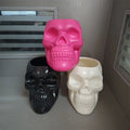 Skull Planter Vase Gothic Skull Flower Pot Goth Plant Pots Succulent Planters For Home Decor Halloween Decoration Pen Holder - Sun Studio