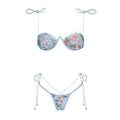 Push Up Bikini Sexy Women Swimsuit Female Swimwear 2024 Micro Bikini Set Swimming Suit Floral Thong Beachwear Brazilian Biquini - Sun Studio