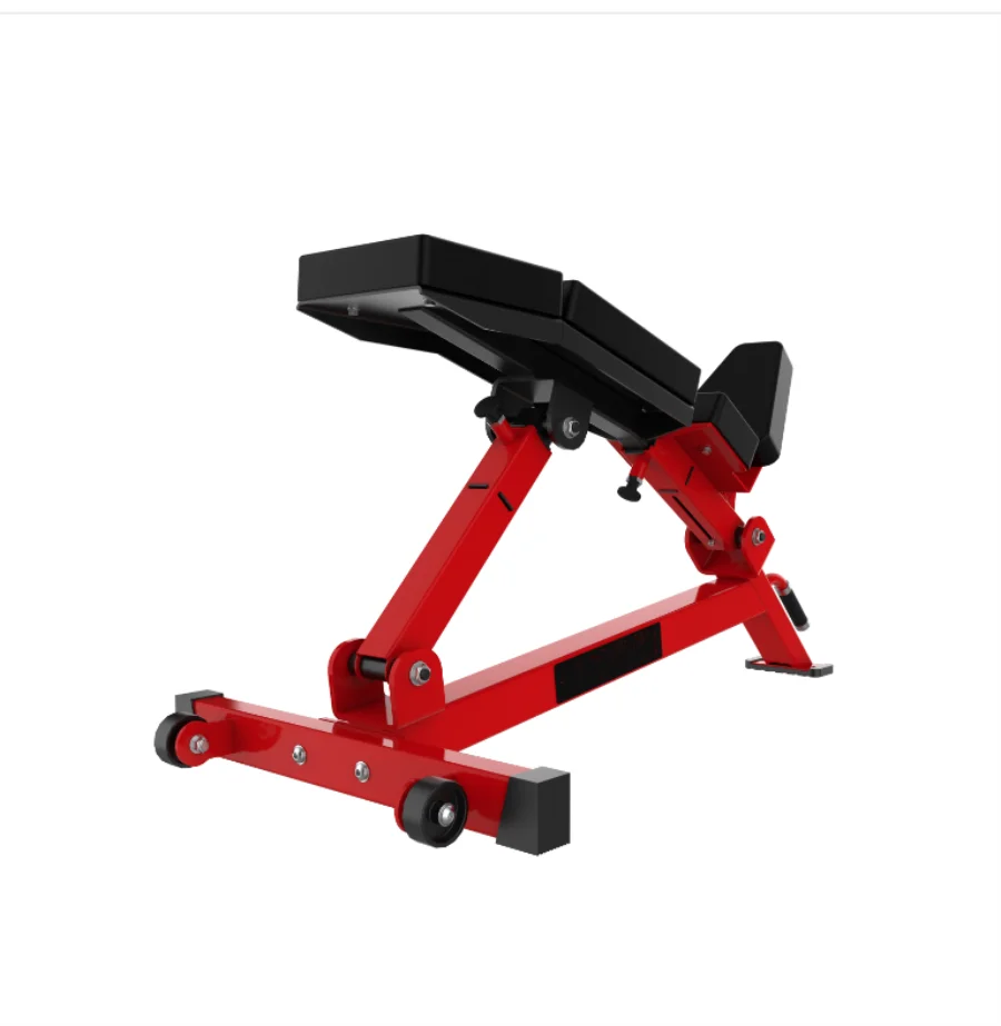 Body Building Gym Fitness Equipment Strength Trainer Waist Exercise Incline Adjustable Lumbar Incline Bench - Sun Studio