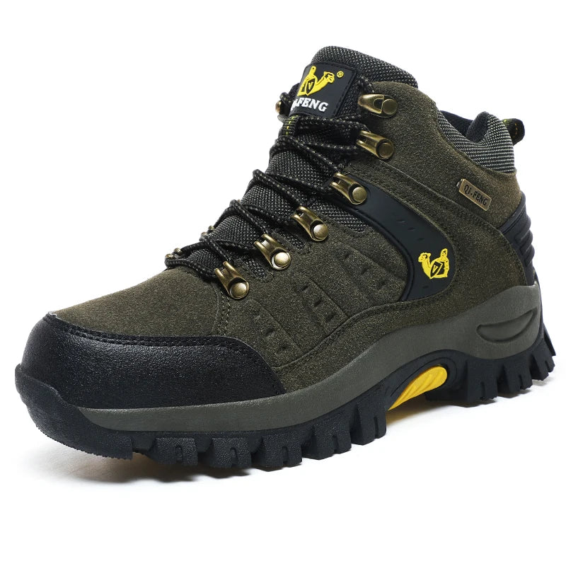 New Couples Outdoor Mountain Desert Climbing shoes Men Women Ankle Hiking Boots Fashion Classic Trekking Footwear - Sun Studio