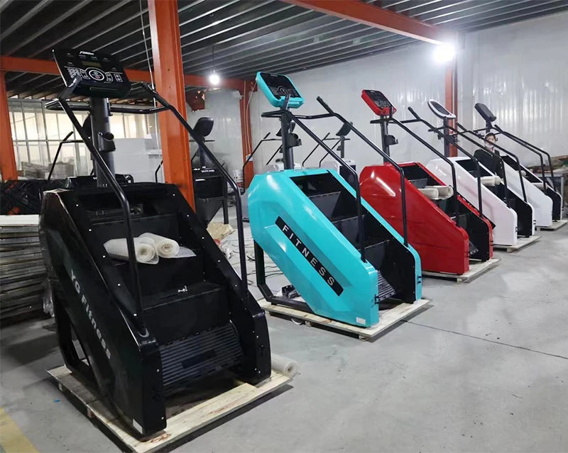Fitness Stair Master Pink Electric Stair Climber Machine Commercial Gym Equipment Body Exercise Stair Stepper - Sun Studio